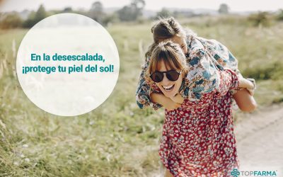 En la desescalada, ¡protege tu piel del sol!